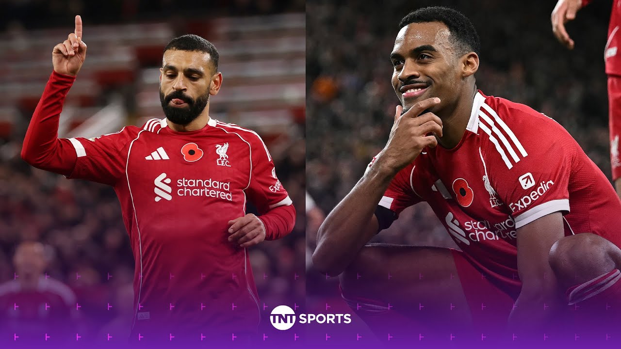 Salah & Gravenberch Celebrate Liverpool Win 🔴