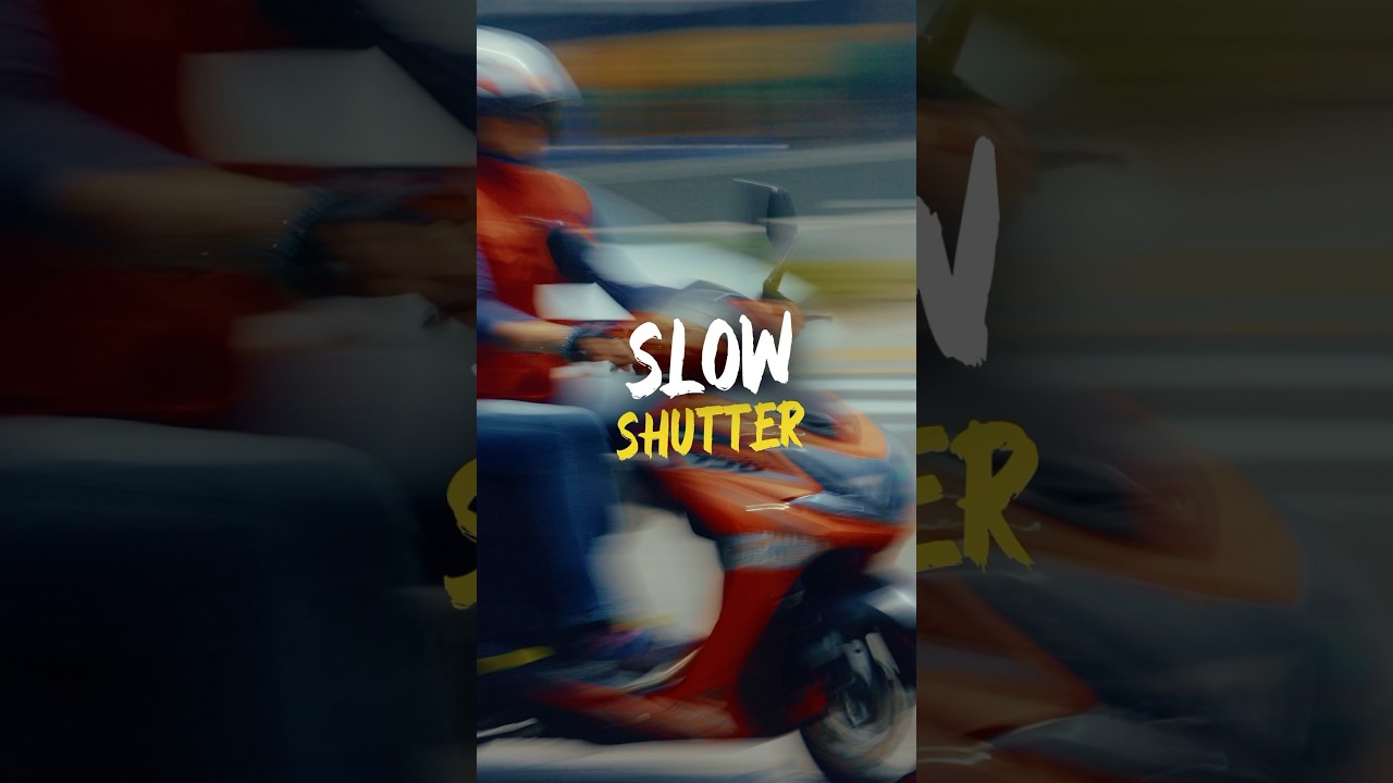 Slow Shutter Effect with Any Camera 📸
