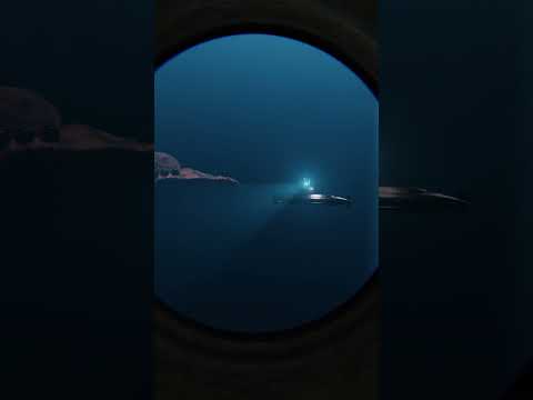 Big monster eats submarine #scary #underwater #meglaphobia #ocean #scaryocean #cgi