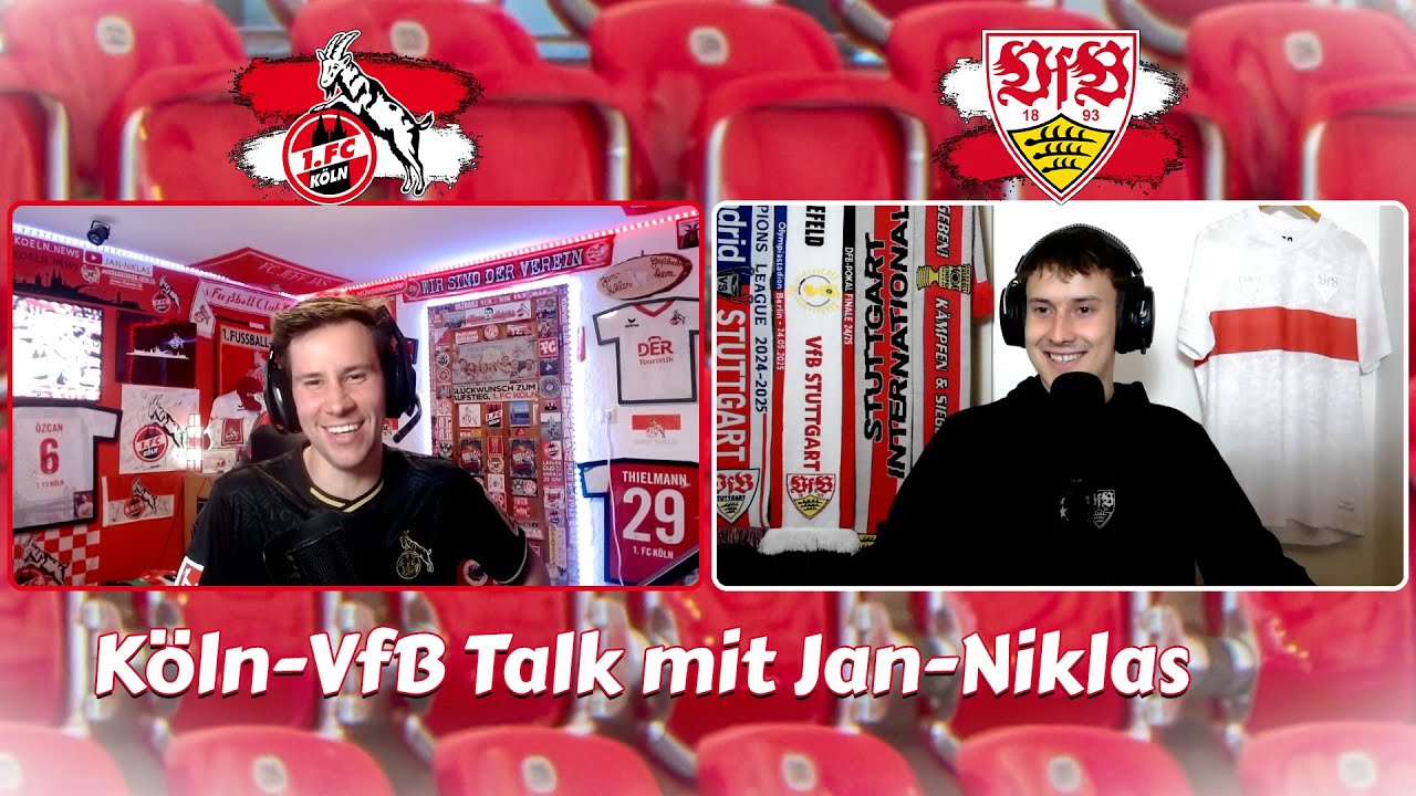 1. FC Köln vs VfB Stuttgart ⚪🔴 Bundesliga Showdown am Sonntag – Exklusives Talk mit Jan-Niklas