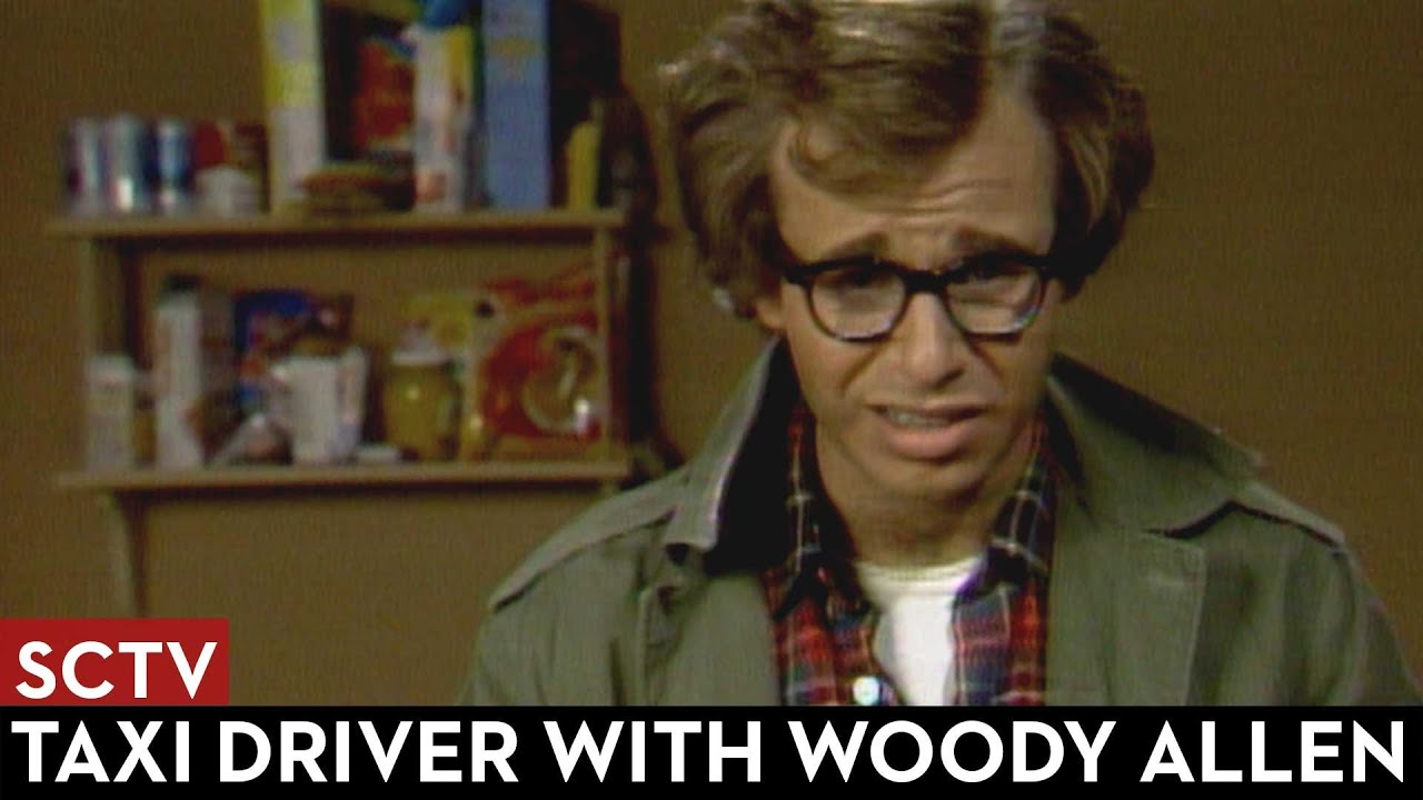 Woody Allen in SCTV Taxi Driver Sketch ðŸŽ