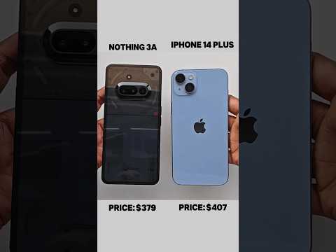 Nothing Phone 3a vs iPhone 14 Plus – Ultimate App speed up