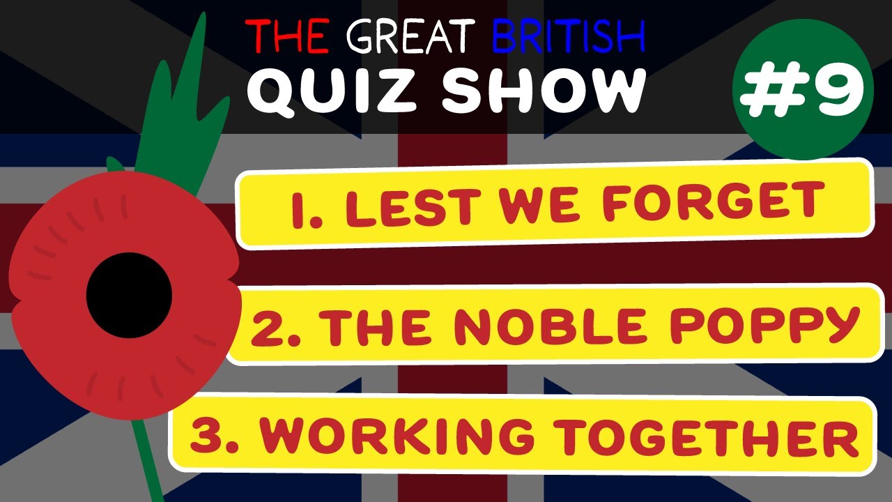 Poppy Facts & Remembrance Day Quiz 🇬🇧