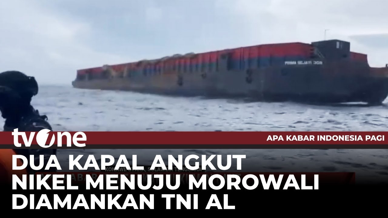 TNI AL Amankan 2 Kapal Nikel dengan Senjata Lengkap 🚢