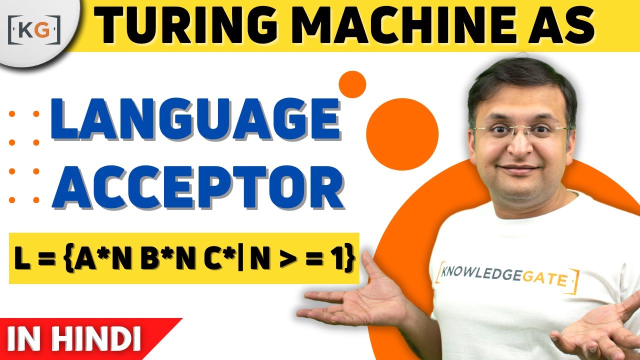 Turing Machine for Language a^n b^n c^n in Hindi | Automata Theory