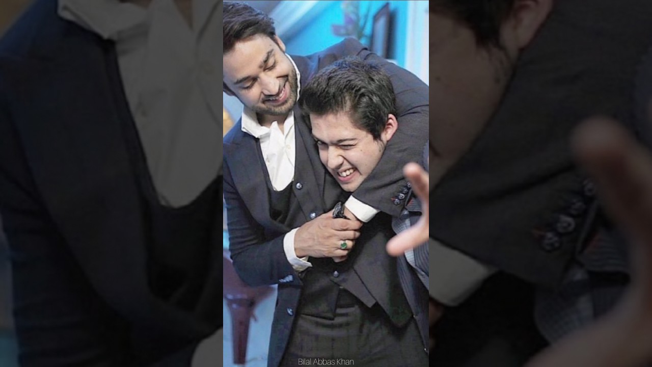 Bilal Abbas Khan Enjoys Fun Moments with Brother 💓