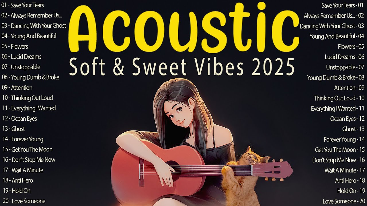 Top Romantic Acoustic Songs of 2025 🎶 | Soft & Heartfelt English Tracks