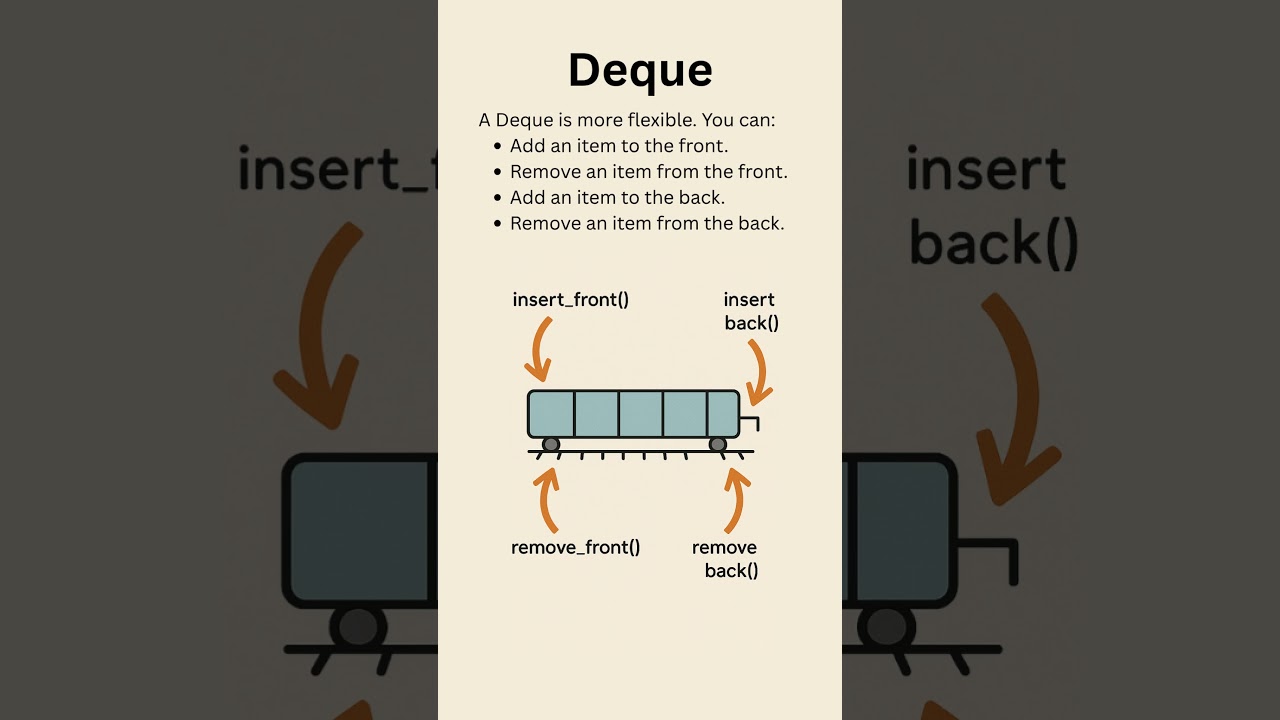 Understanding Deque (Double-Ended Queue) 📚