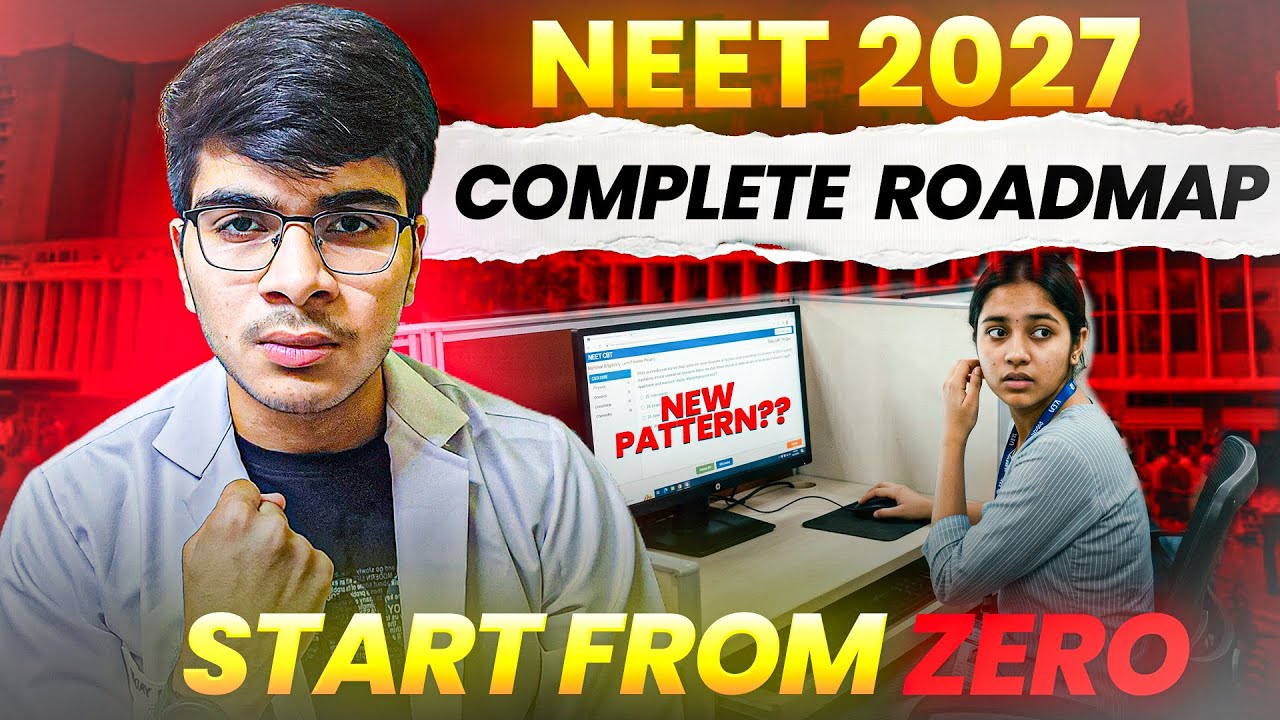 NEET 2027 Roadmap & AIR Under 100 Strategy📚