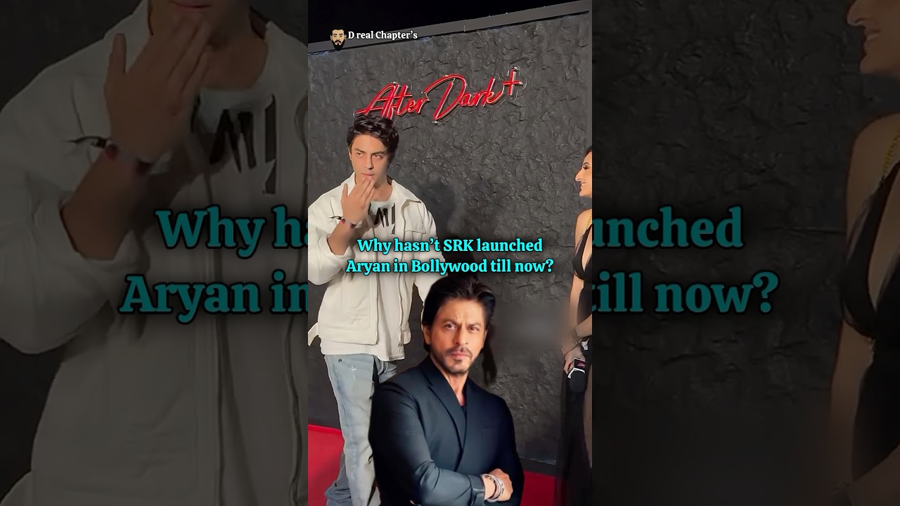 Why Shahrukh Khan Hasn't Launched Aryan in Bollywood