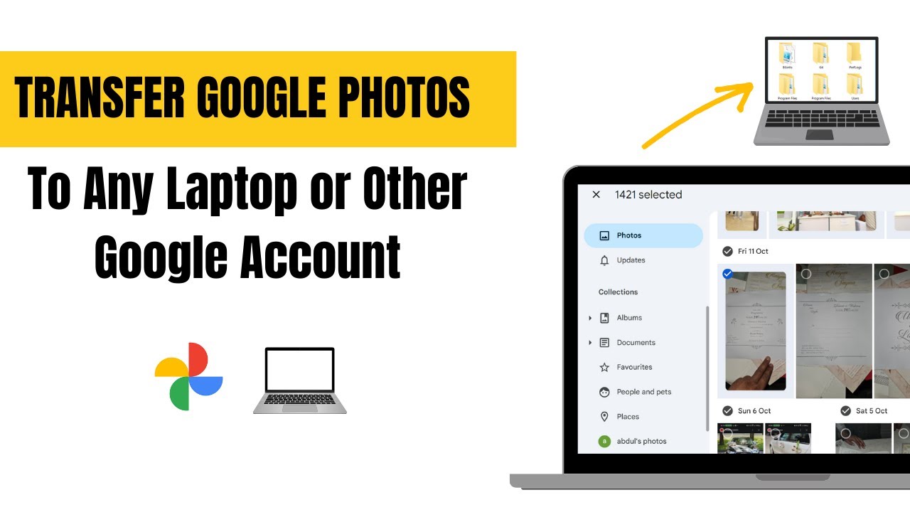 Transfer Google Photos to Laptop Easily 📥