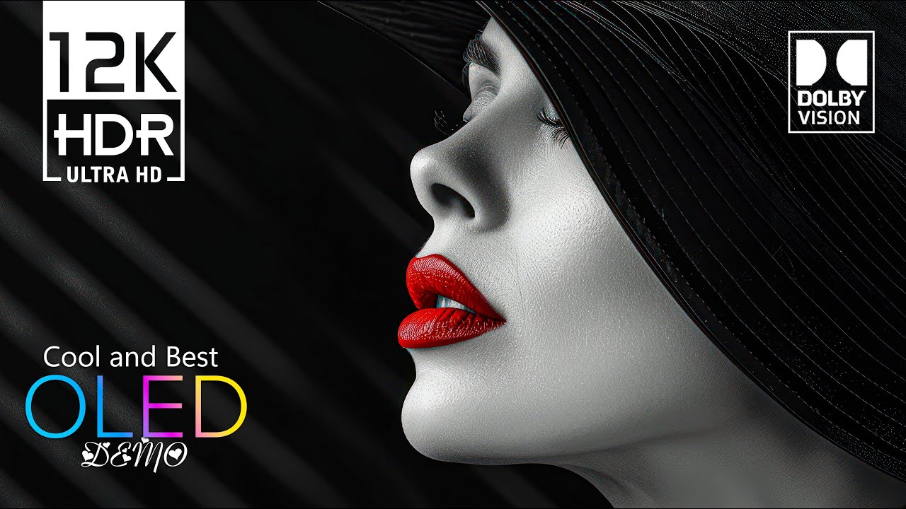 12K HDR 120FPS OLED Dolby Vision Test 📺