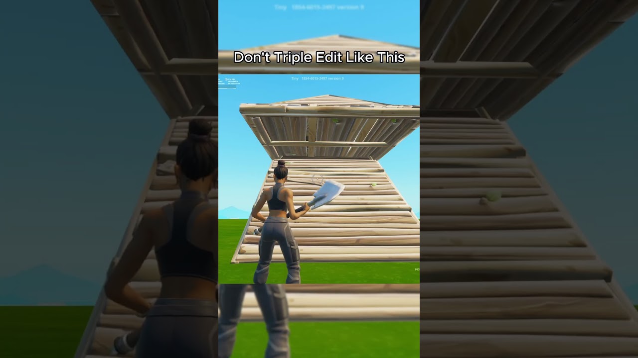 🔥 Master the Triple Edit in Fortnite for Maximum Protection! #Shorts