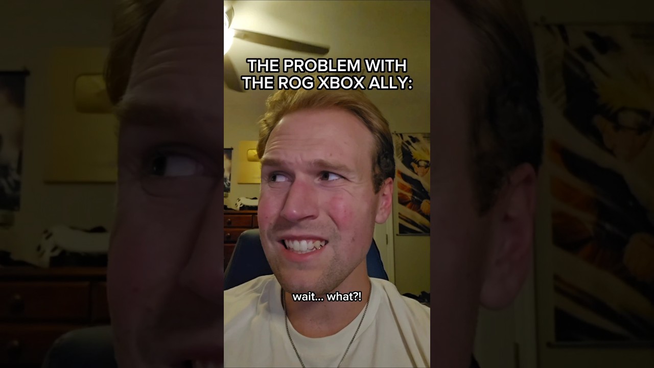 THE PROBLEM WITH THE ROG XBOX ALLY #shorts