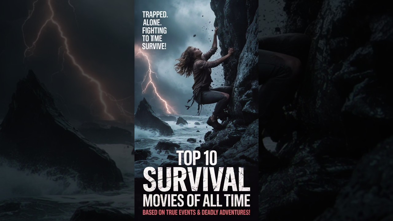 TOP 10 Top 10 Survival Movies of All Time 🎬