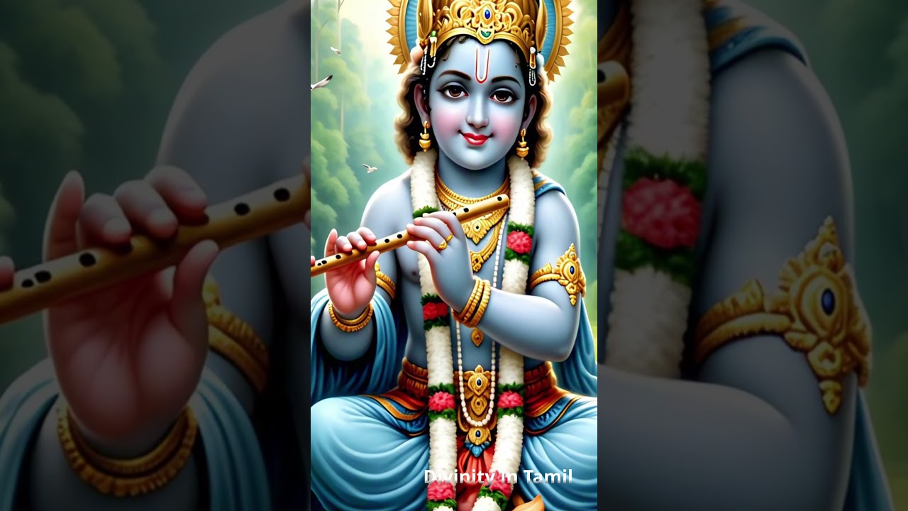 பார்த்தசாரதி: மீசையுடன் கிருஷ்ணரின் தெய்வீக பார்வை 🕉️