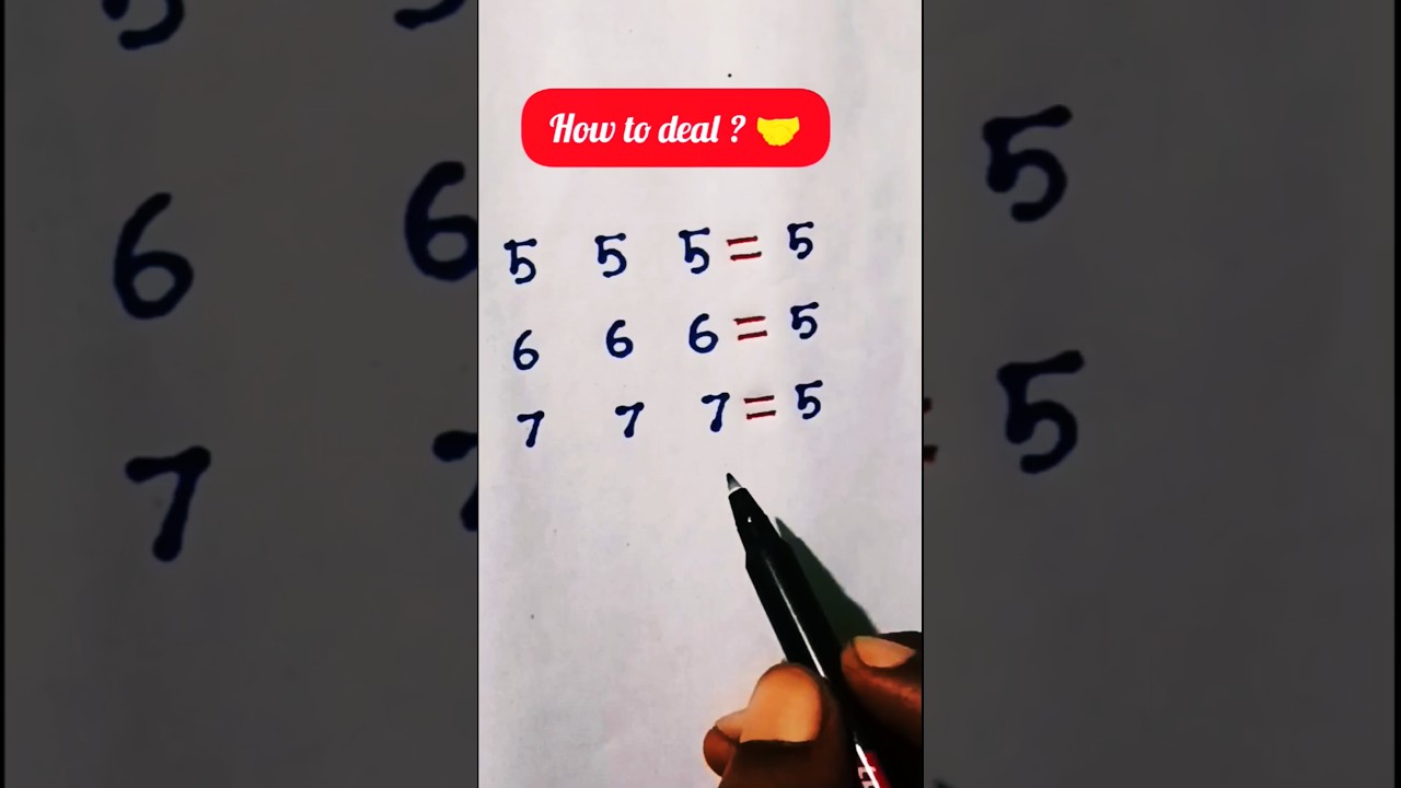 Can You Solve This Mind-Bending Math Puzzle? 🧠