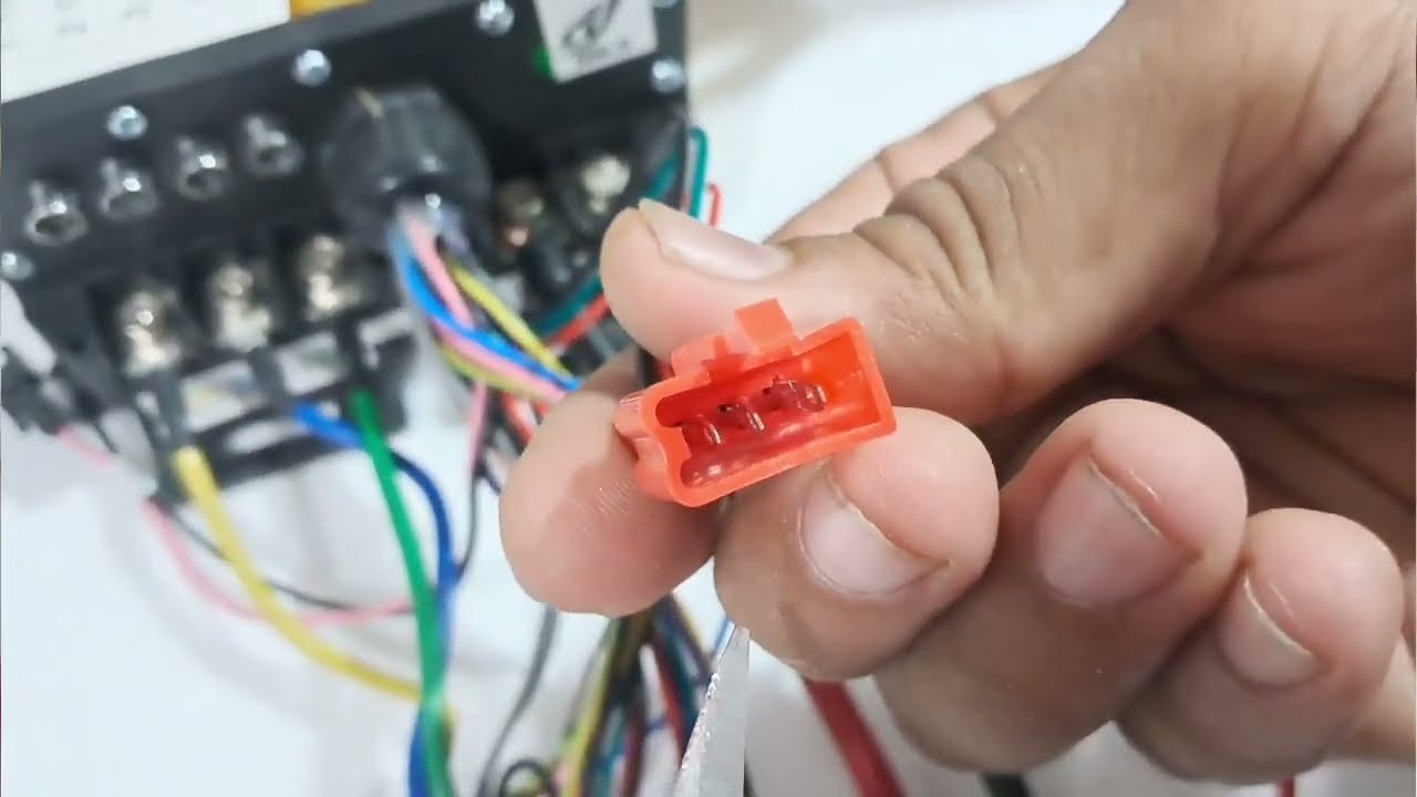 48V 50A Controller Wiring for Electric Rickshaw 🚲