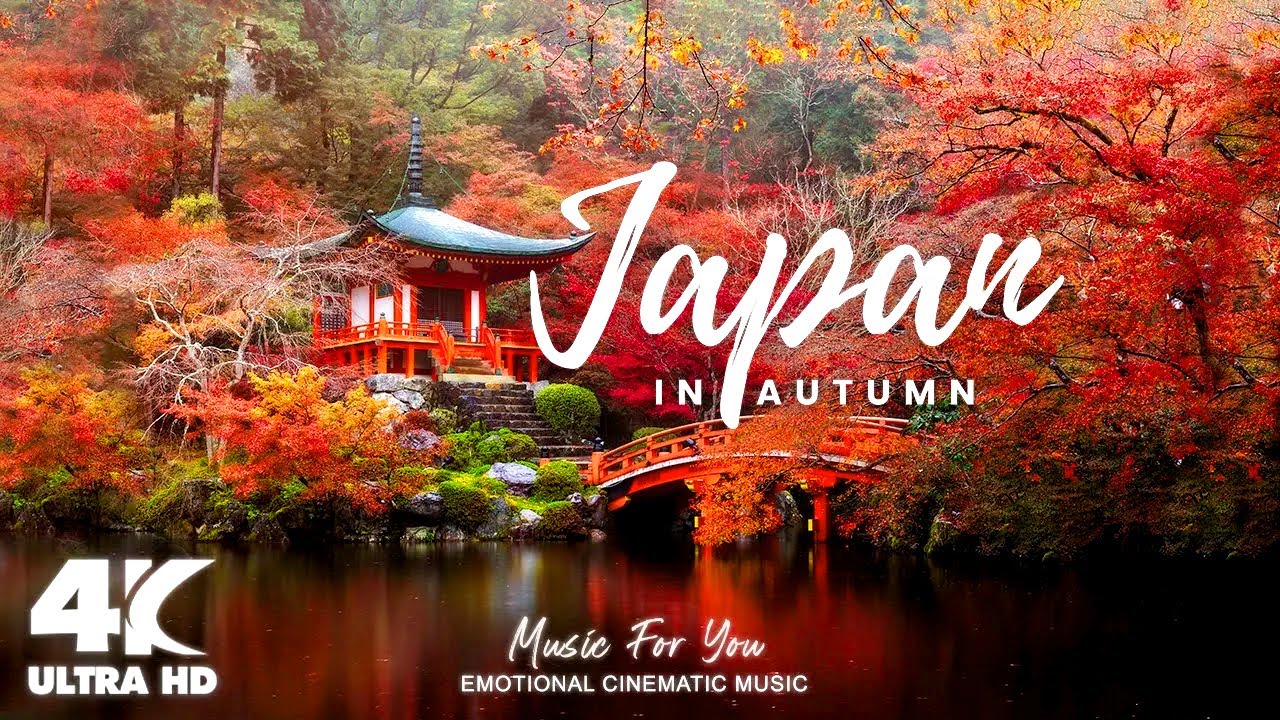 Autumn in Japan 4K | Stunning Fall Foliage & Nature