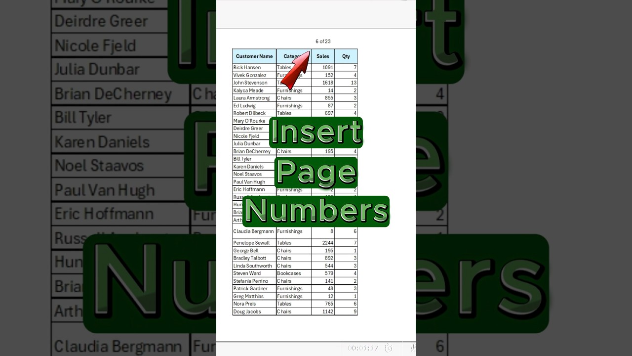 Excel Tips: Page Numbers, Translations & More 📊