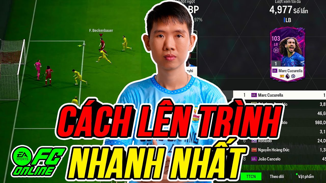 Thành Hoà Hướng Dẫn Lên Trình Nhanh Chóng Trong FC Online ⚽
