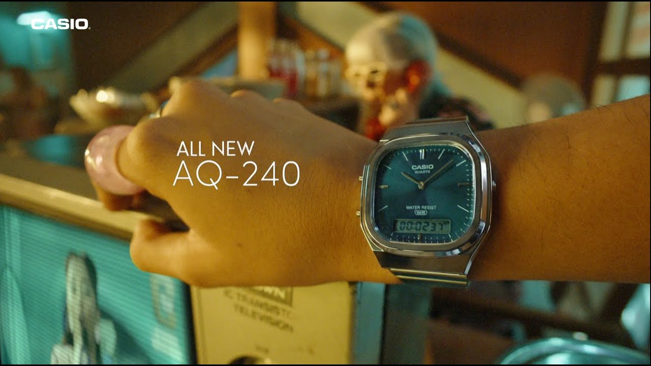 CASIO Vintage AQ-240: Classic Style & Fun β