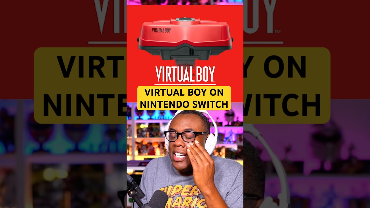 Virtual Boy Coming to Nintendo Switch 1 & 2 #virtualboy #nintendo #nintendodirect #nintendoswitch