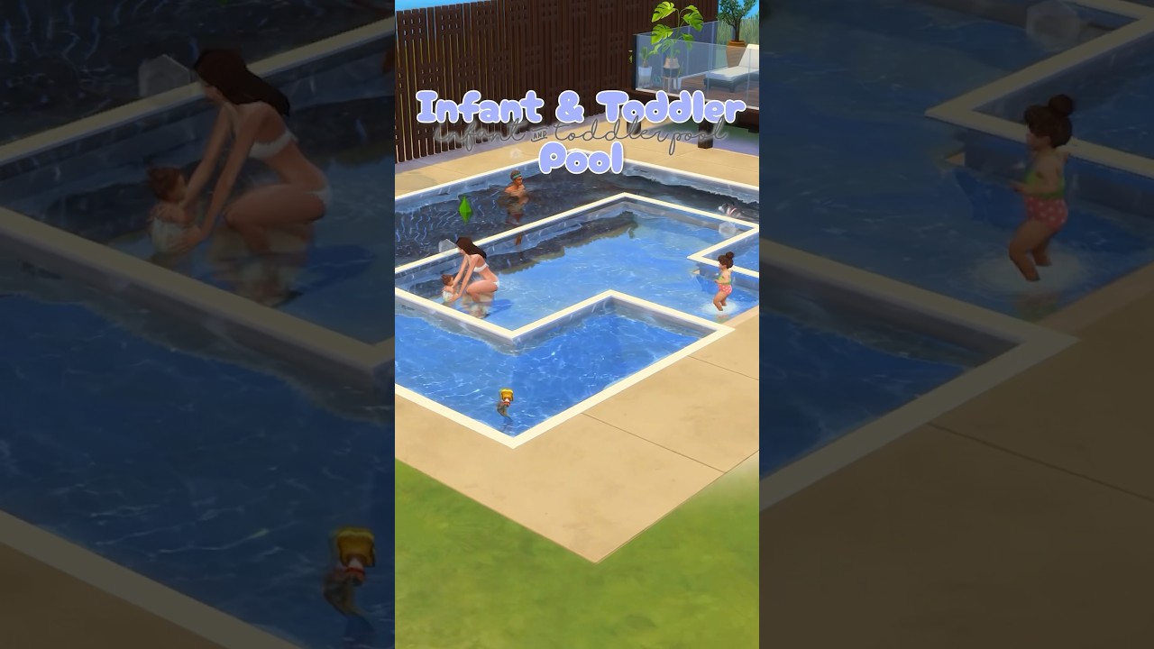 Create Toddler-Friendly Pools in The Sims 4 Console! 🏊‍♀️