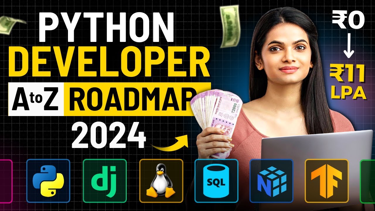 Python Developer Roadmap 2024: Fastest Path to Master Python & Land Your Dream Job π