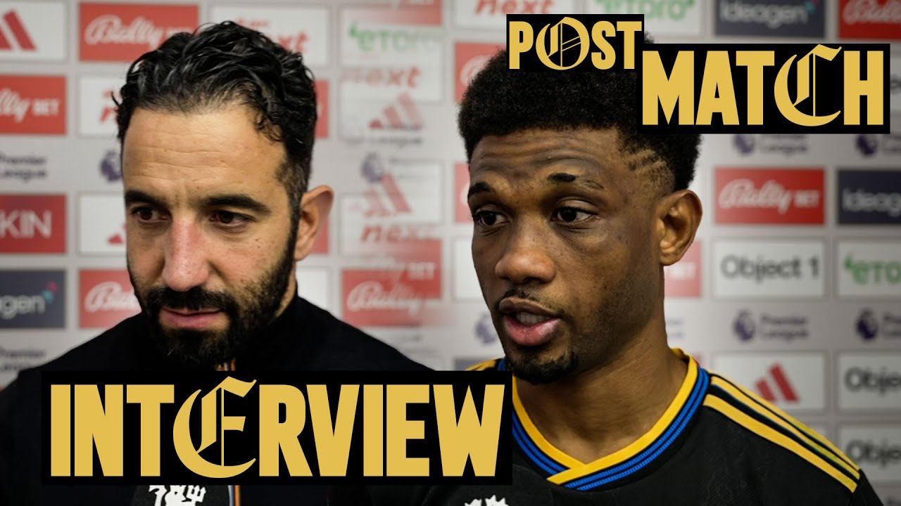 Ruben Amorim & Amad Reveal What Went Wrong During 5-Minute Collapse Against Nottingham Forest ⚽
