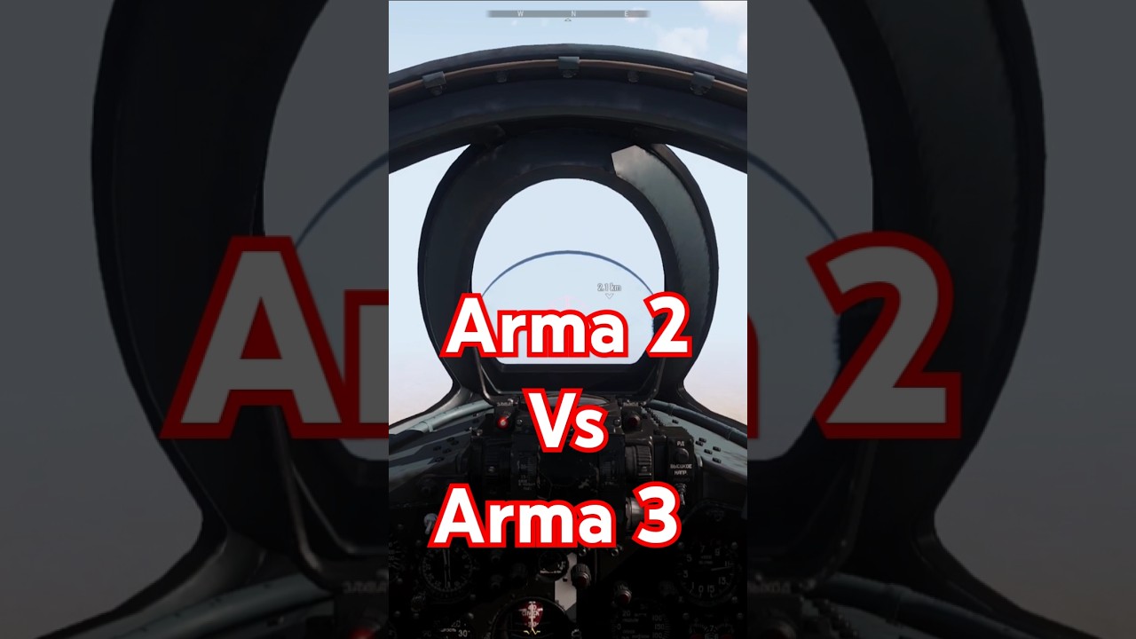 Arma 2 vs Arma 3 Jets: Gameplay & Sound Comparison