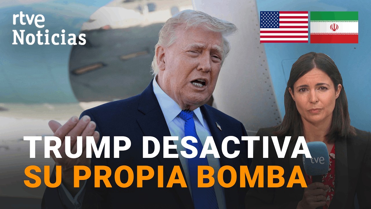 GUERRA ORIENTE MEDIO | TRUMP anuncia una TREGUA de CINCO DÍAS en los ATAQUES contra IRÁN | RTVE