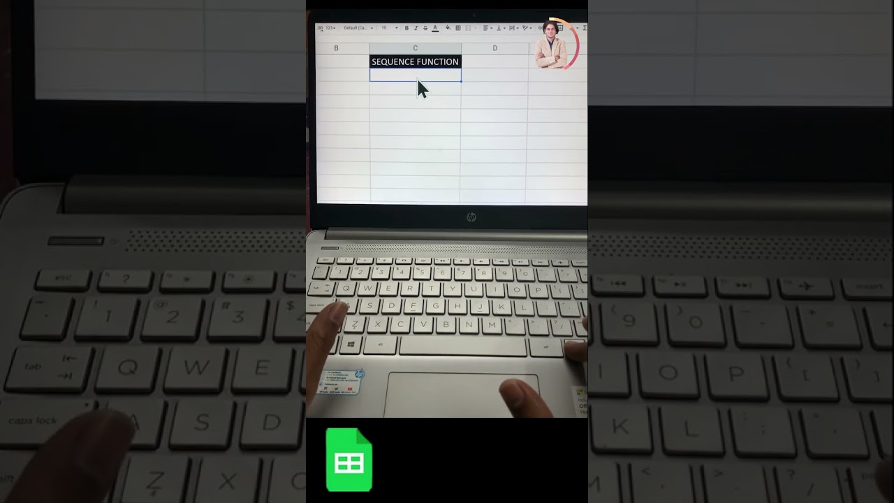 How to Add Serial Number in google spreadsheet with the help of Sequence Formula? #shorts