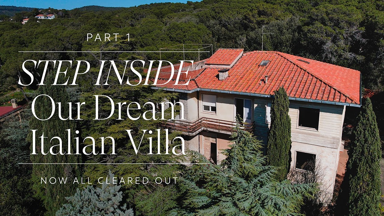 Step Inside Our Tuscany Villa: Tour of the Ground Floor and Garden (Before and After) - Part 1