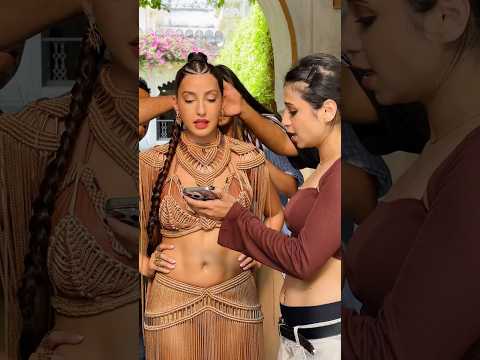 TETEMA BTS plug @NoraFatehi @Boscomartis @alishabehura27 #norafatehi #ytshorts