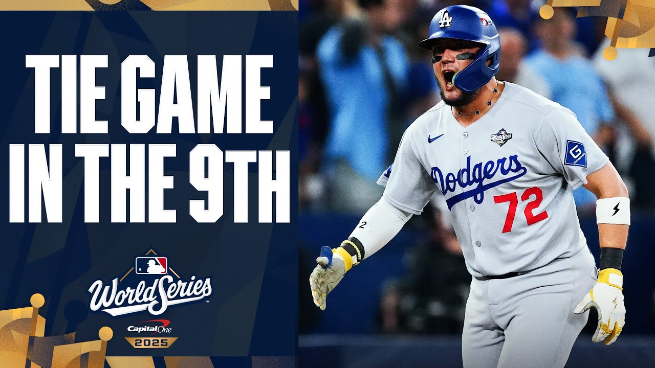 Clutch Hero Miguel Rojas Sends Dodgers to Victory with Game-Tying Home Run in World Series Game 7! ⚾