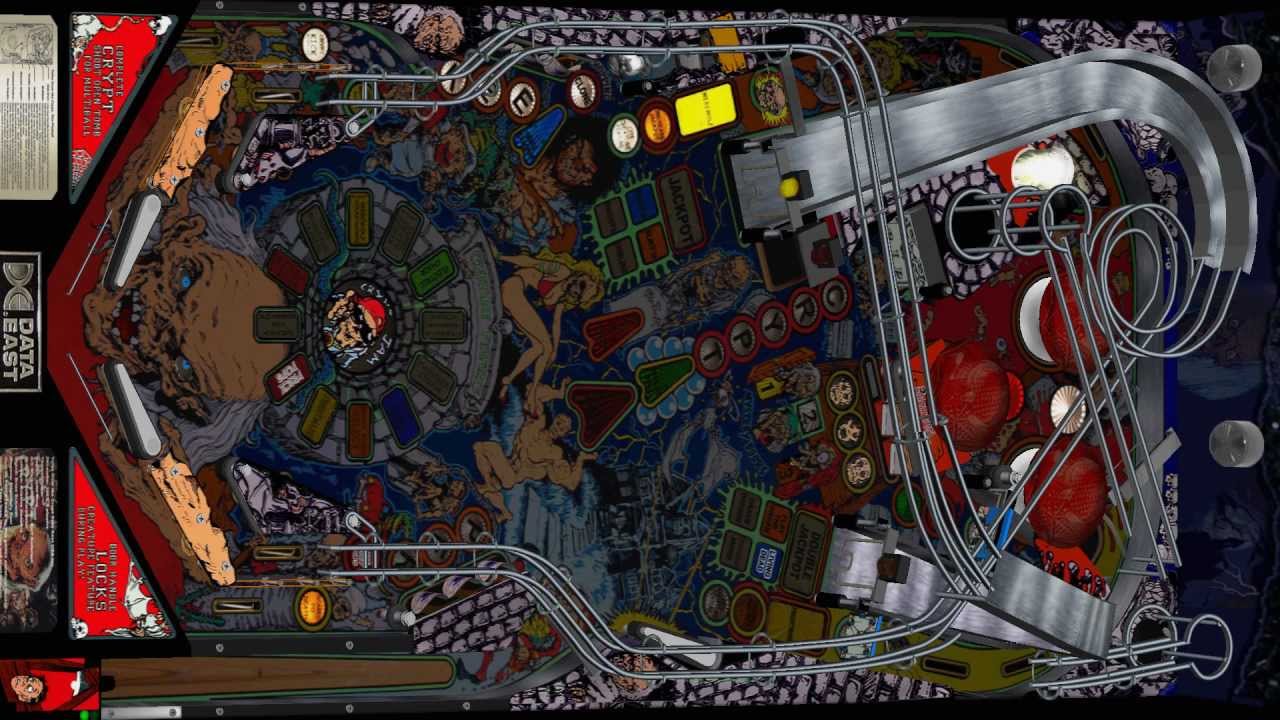 Tales From The Crypt Video Table with Music 🎮 | DIY Pinball Cabinet Guide