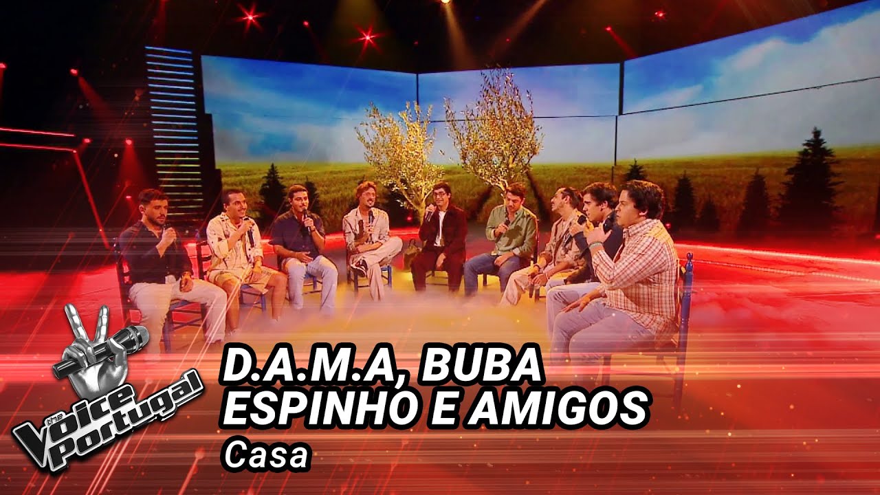 D.A.M.A, Buba Espinho & Friends Perform 'Casa' at The Voice Natal Gala 🎄