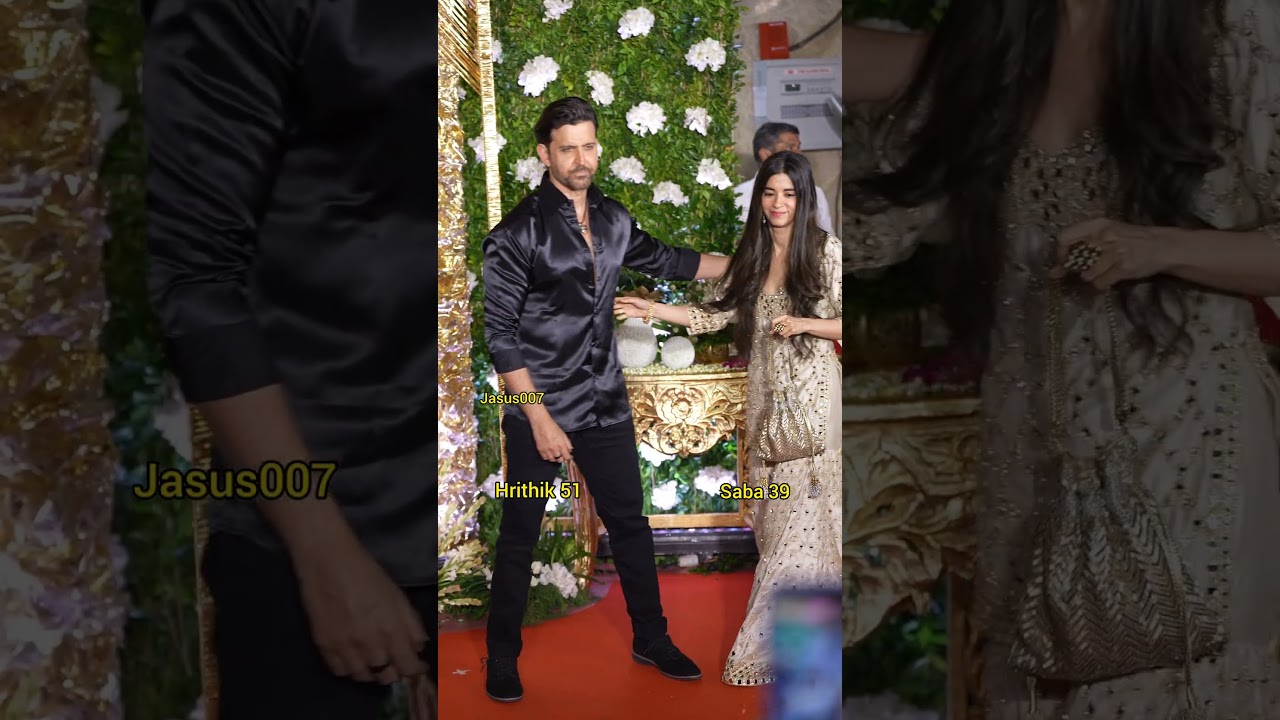 Heartwarming Moments with My Girlfriend ❤️ | Hrithik Roshan & Sabaazad