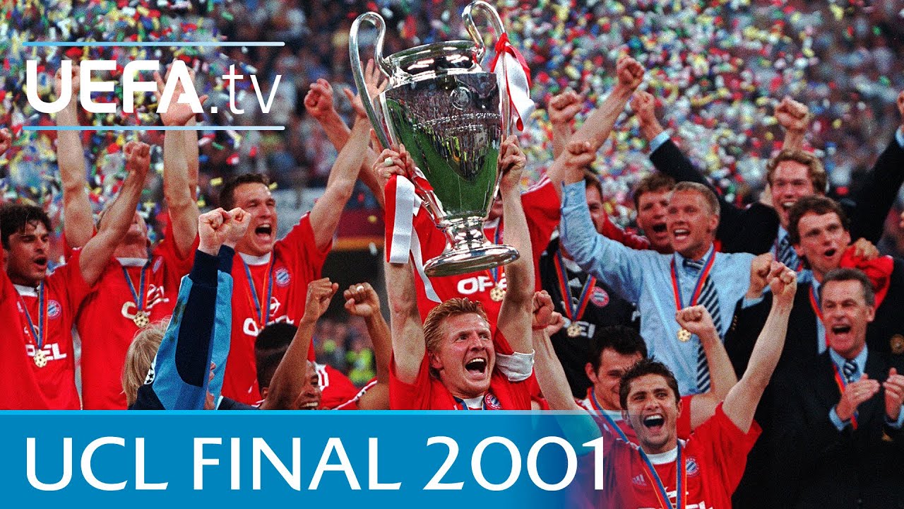 Bayern vs Valencia 2001 UEFA Final Highlights ⚽