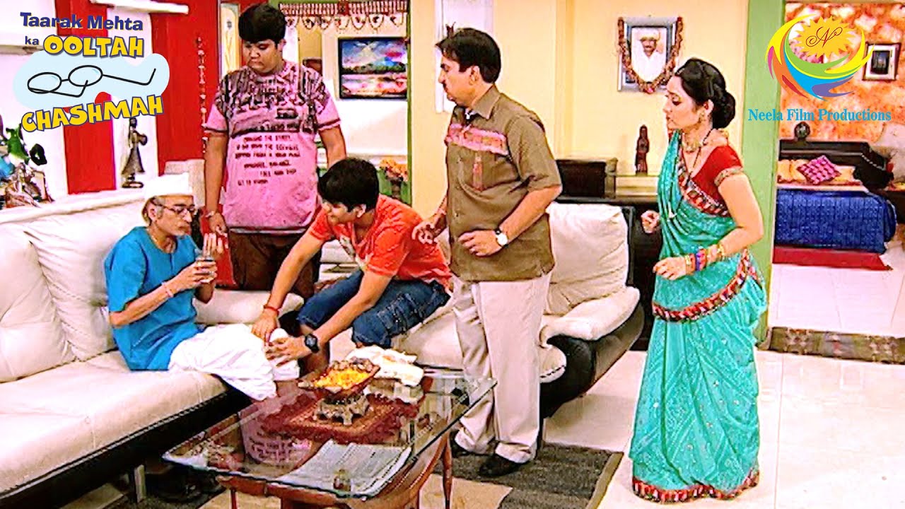 Hilarious Taunts! Bapuji and Jethalal's Funny Showdown | Taarak Mehta Ka Ooltah Chashmah