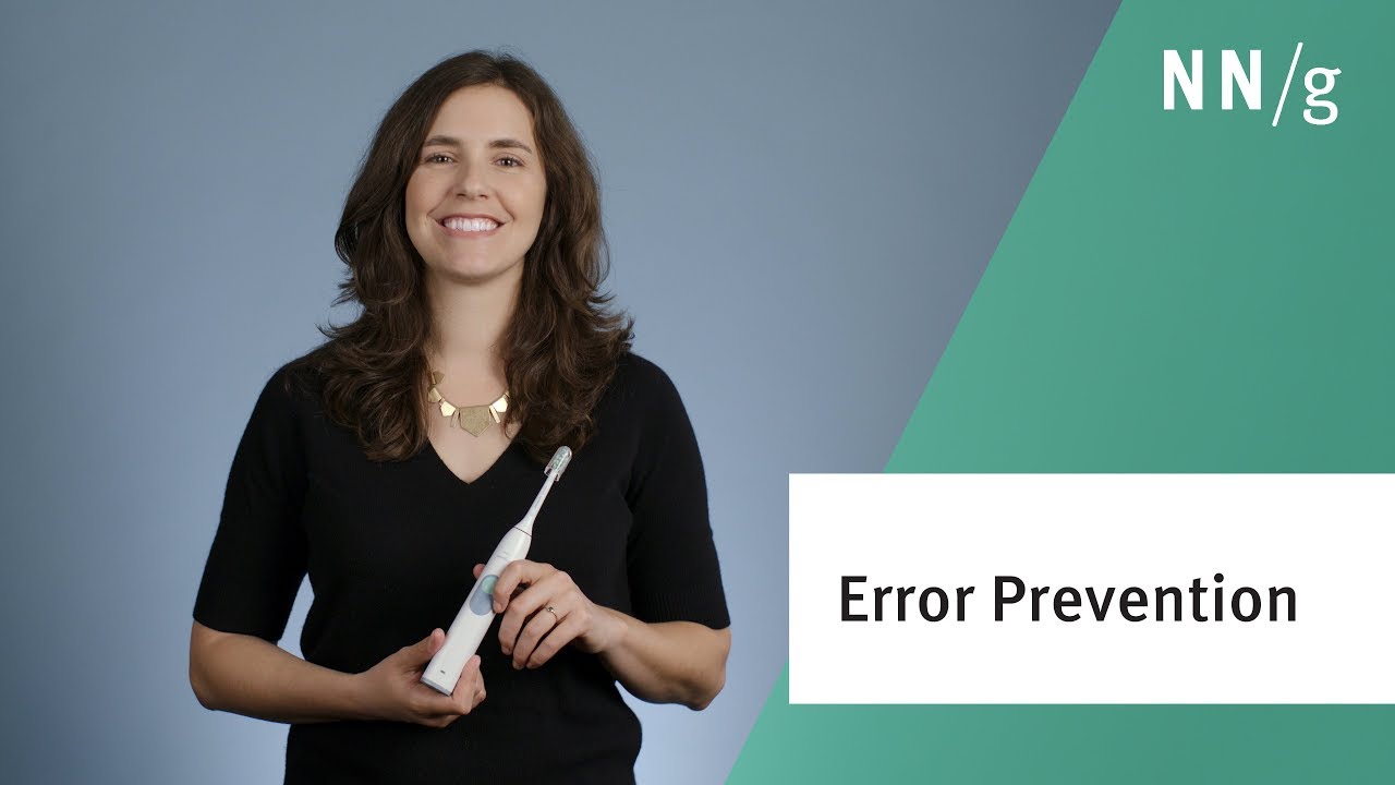 Usability Heuristic 5: Error Prevention 🚫