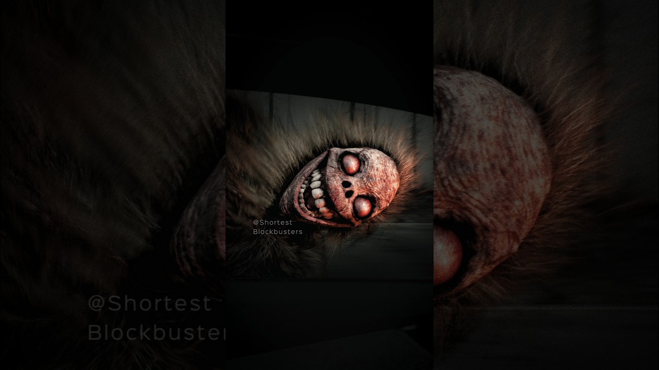 Stay Alert on the Road 🚗 – Creepy Monster Caught on Camera! #Shorts