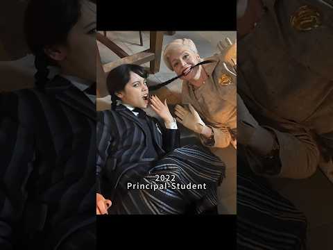 Wednesday and Others 2022 vs 2025 Cast 🔥🔥