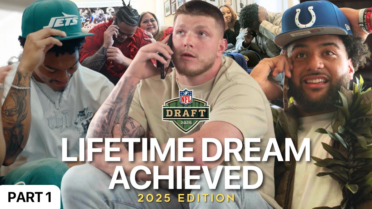 Top 2025 NFL Draft Reactions & Emotional Moments 🥹