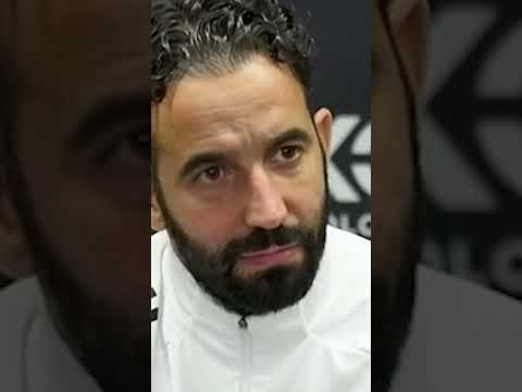 Ruben Amorim on Marcus Rashford recent news. #manchesterunited #premierleague #footballleague