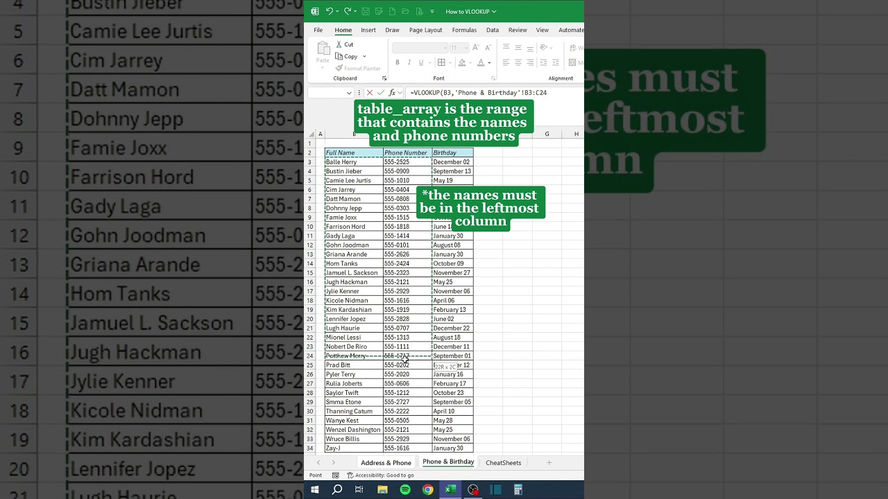 Master VLOOKUP in Excel π