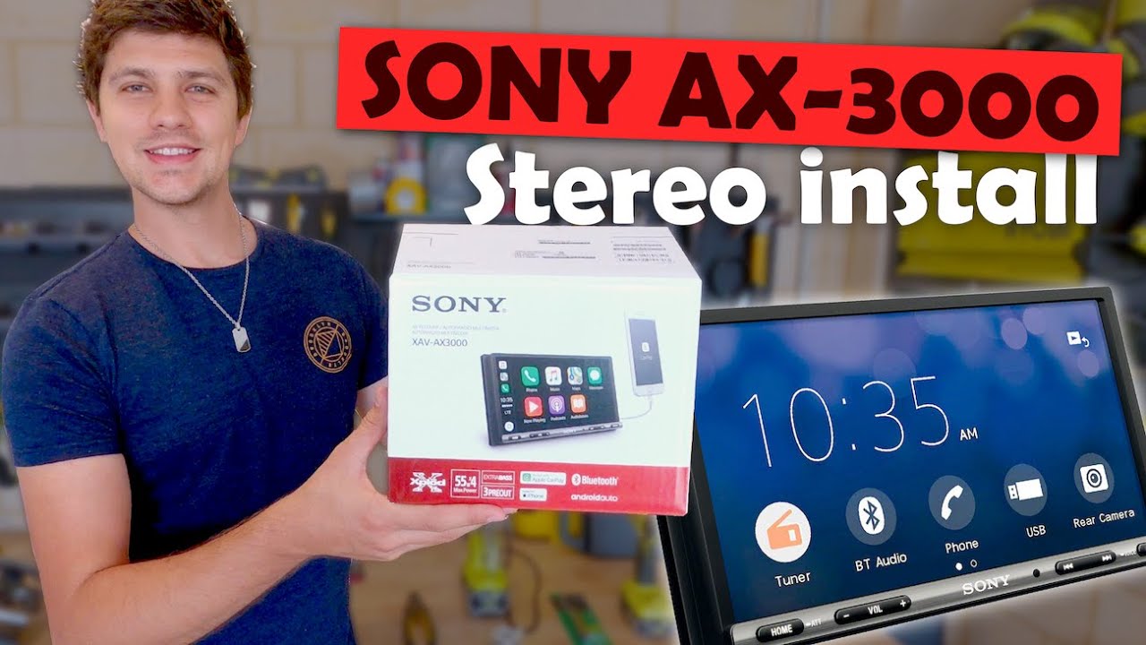 Installing A Sony XAV AX3000 | Head Unit Install | 2007 Ford PJ Ranger