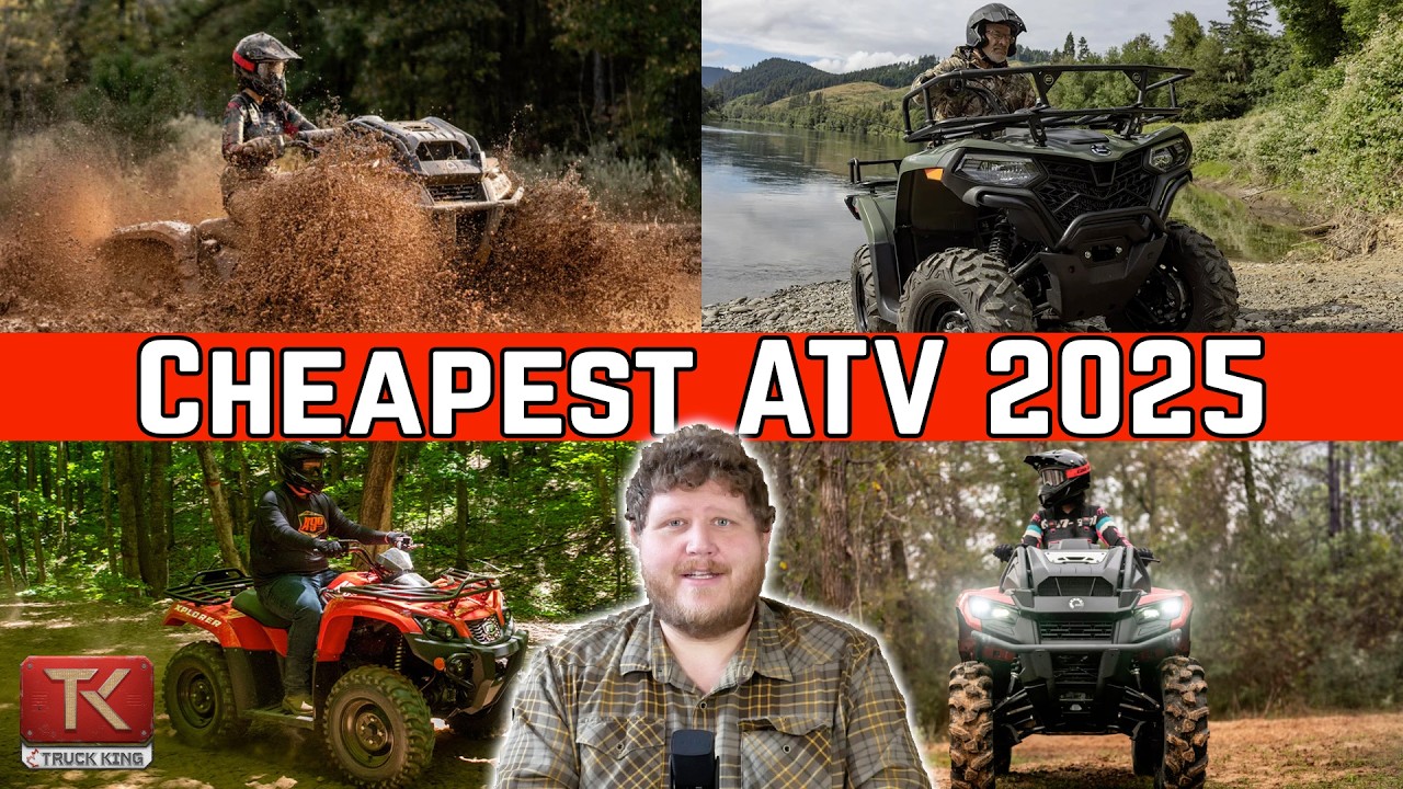 Most Affordable ATVs for 2025 - We Found the Best Bargains on the Market for a New ATV!
