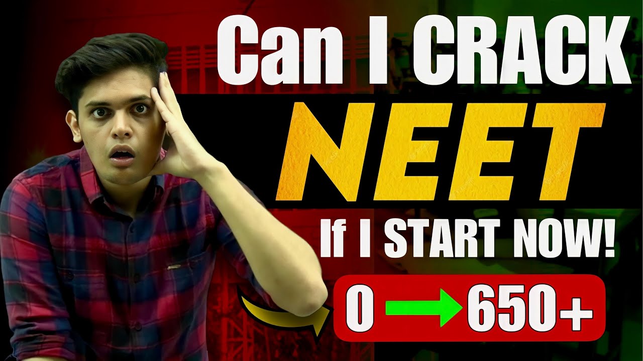 Starting NEET Prep Now? Tips & Motivation π€―